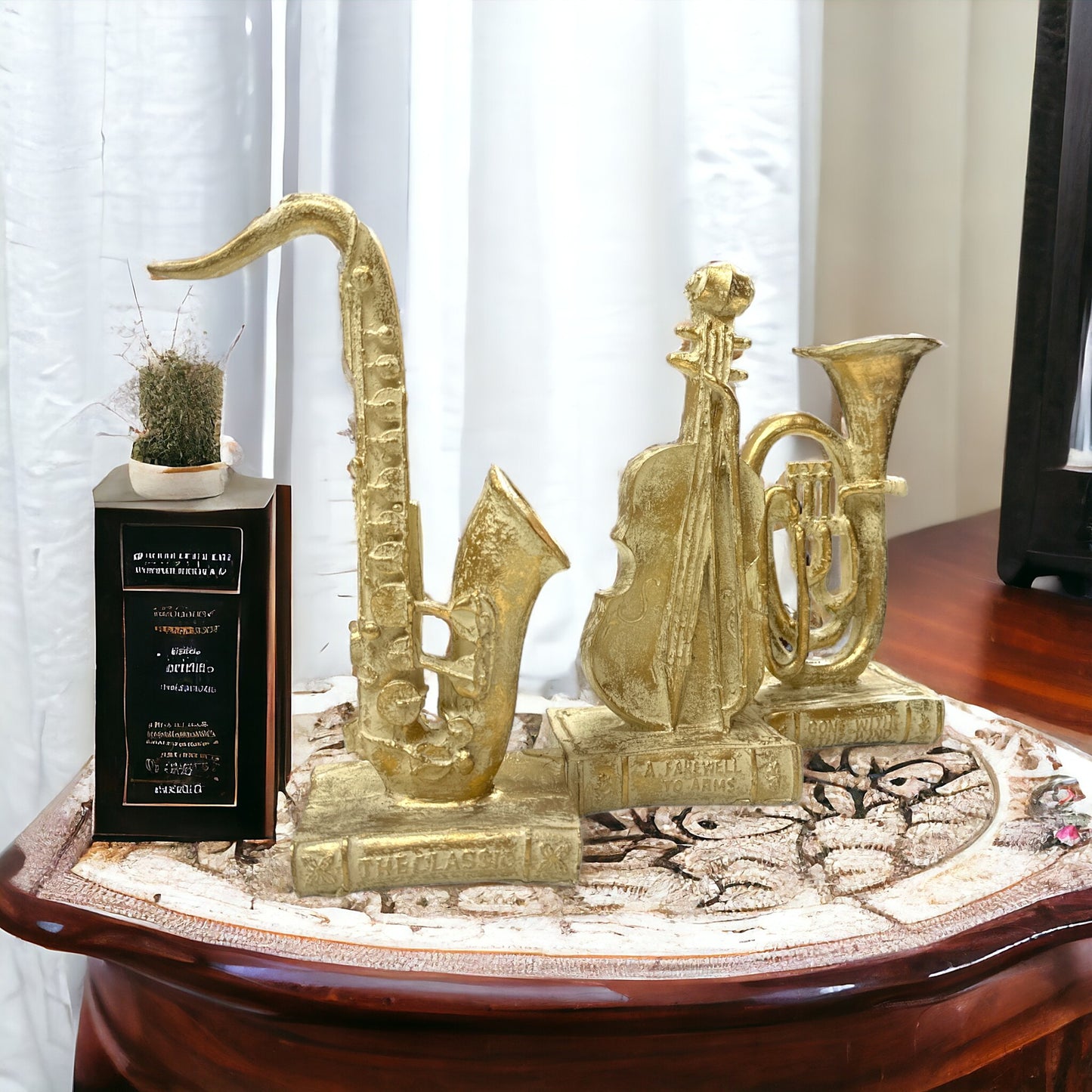 Instruments of a Musician Set - Antique Gold