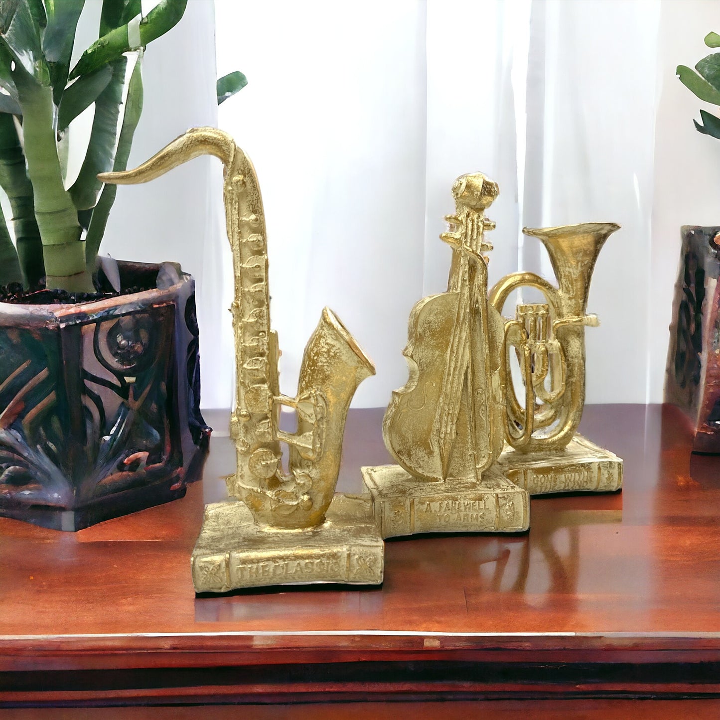Instruments of a Musician Set - Antique Gold