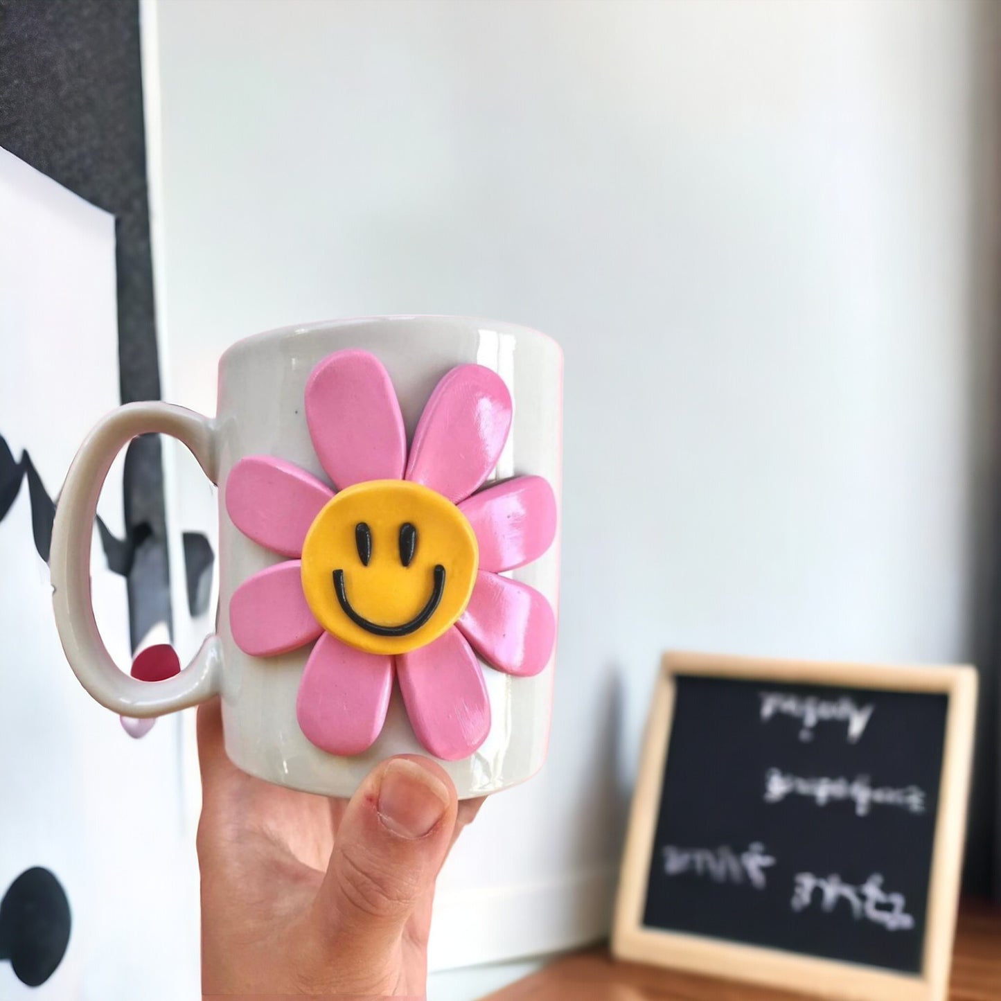 Smiling Sunflower Coffee Mug