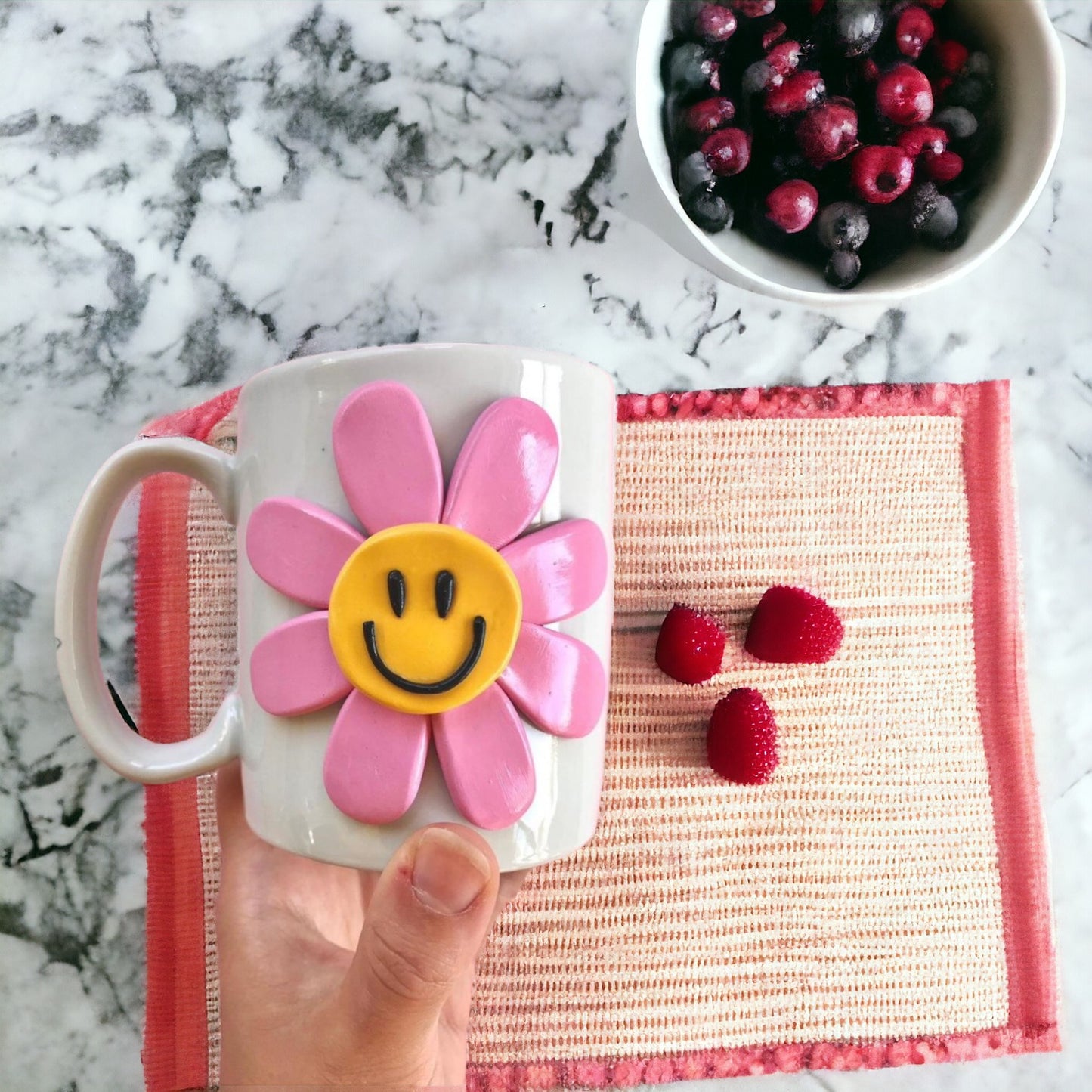 Smiling Sunflower Coffee Mug