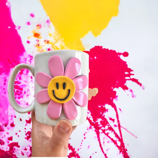 Smiling Sunflower Coffee Mug