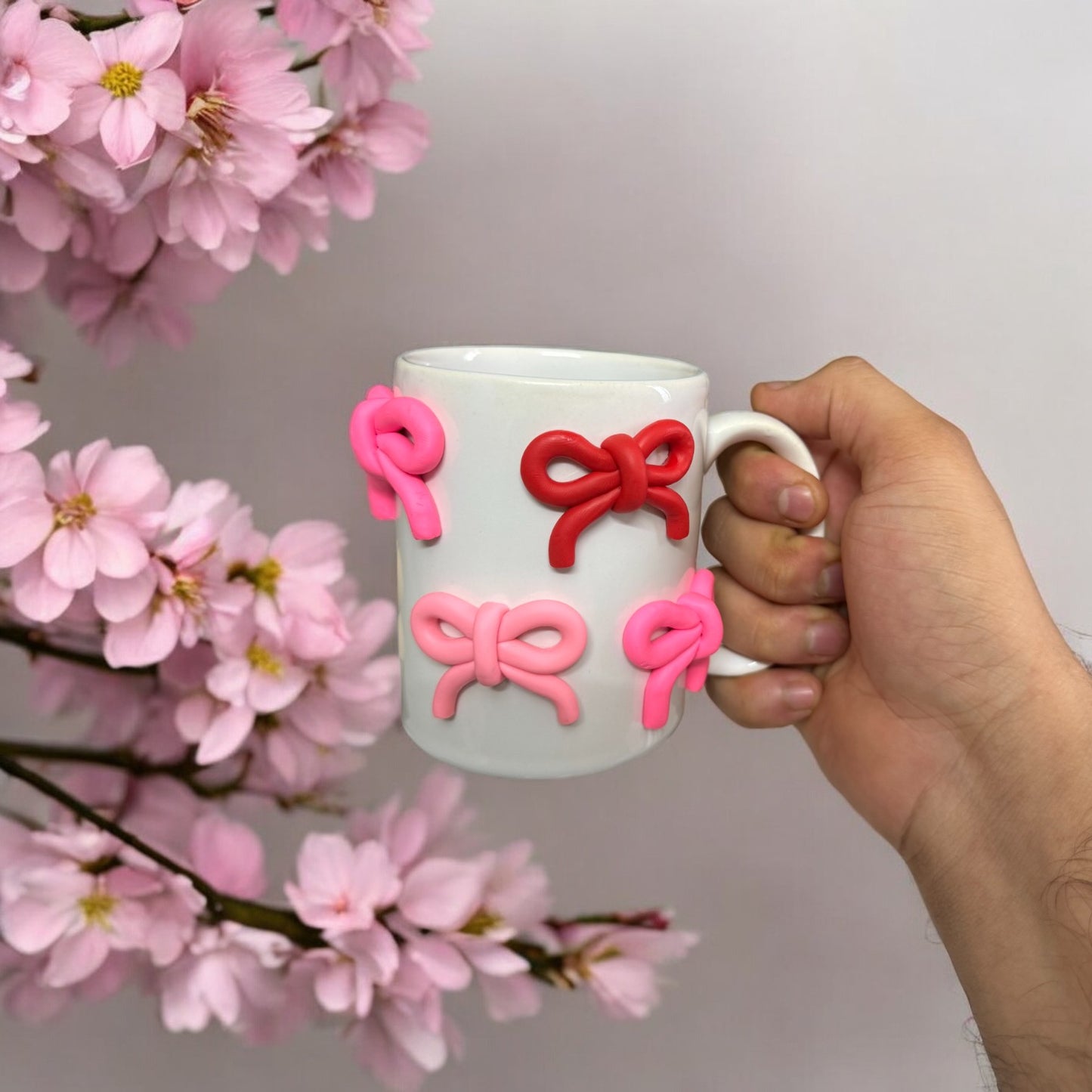 Pink Bow Coffee Mug