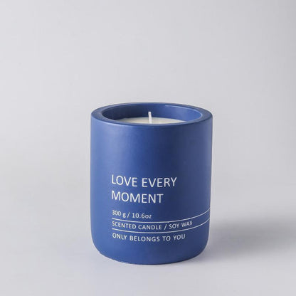 Ceramic Candle Holder - Love Every Moment