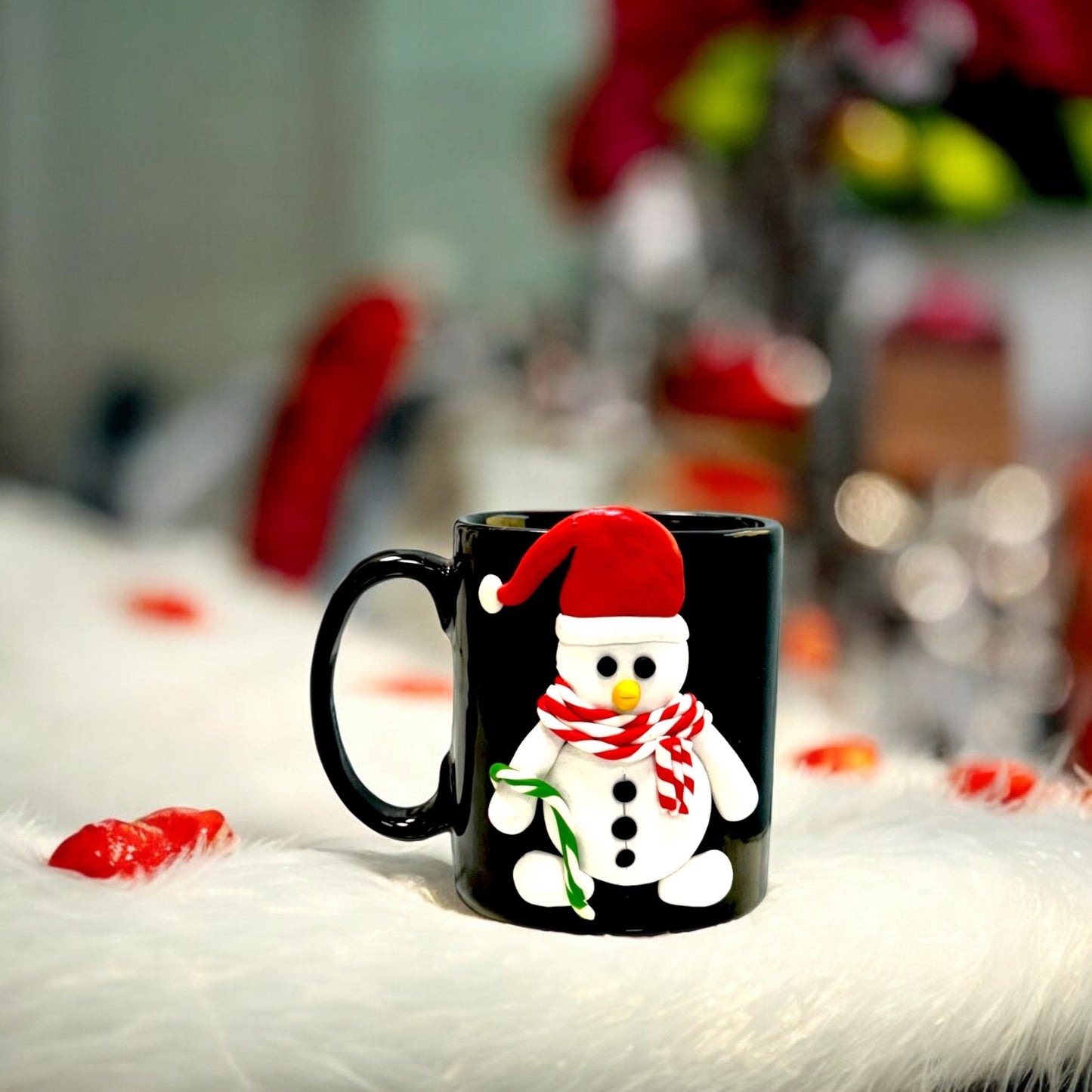 Christmas Snowman Ceramic Mug