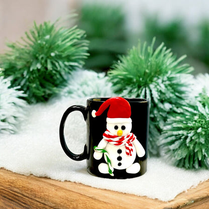 Christmas Snowman Ceramic Mug