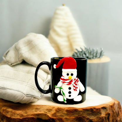 Christmas Snowman Ceramic Mug