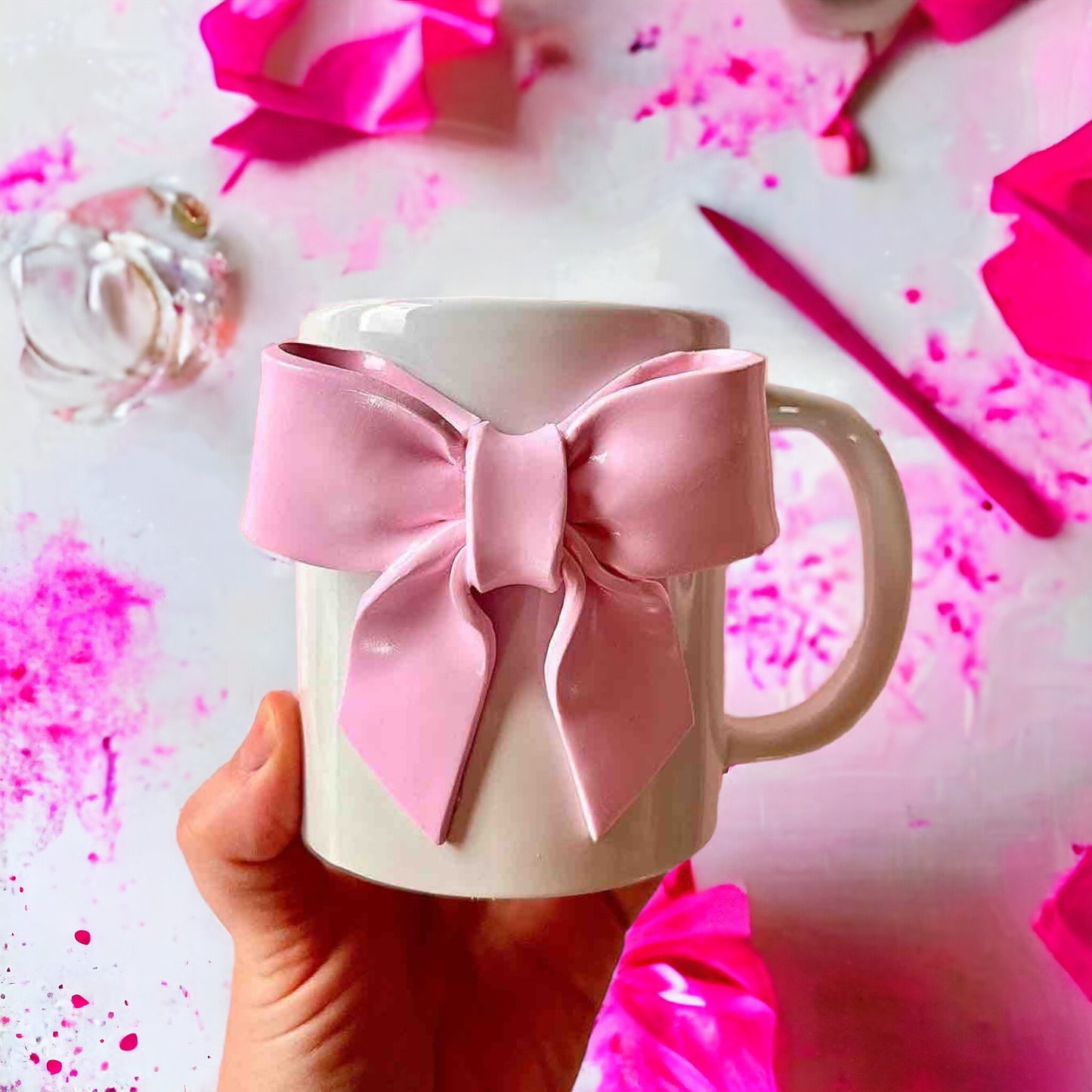 Big Bow Ceramic Mug