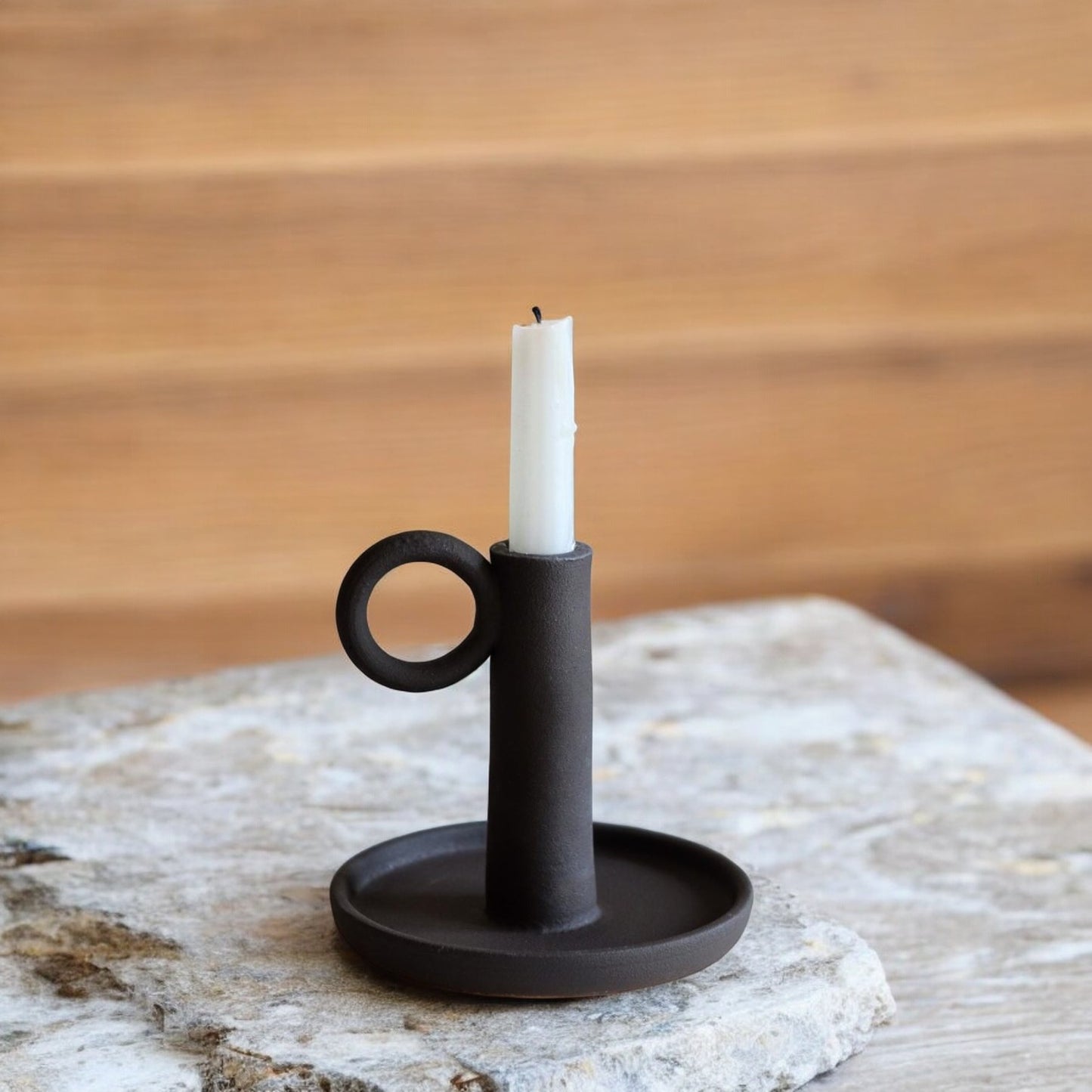 Old London Ceramic Candle Holder