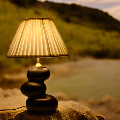 Stacked Stones Ceramic Table Lamp