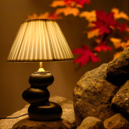 Stacked Stones Ceramic Table Lamp