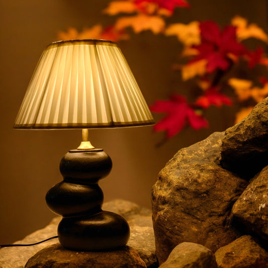 Stacked Stones Ceramic Table Lamp