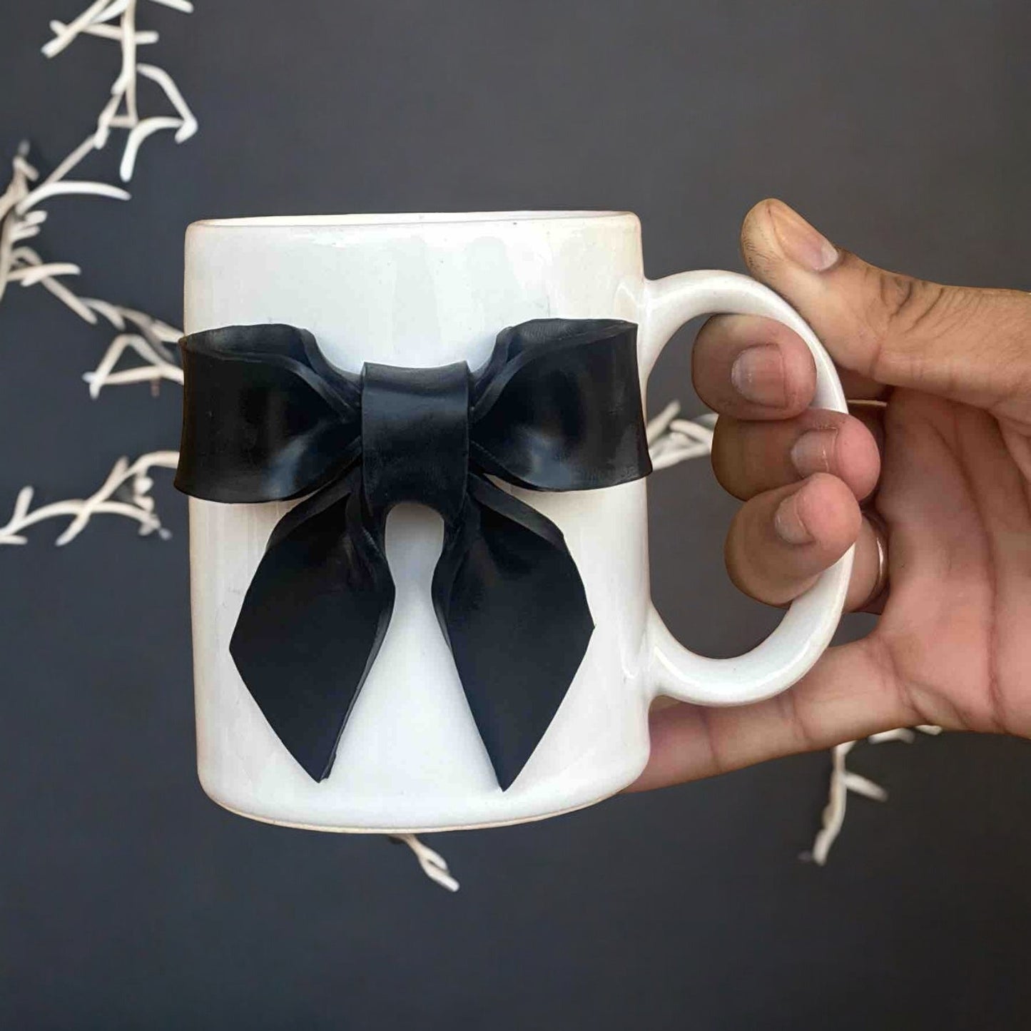 Big Bow Coffee Mug - Dark Edition