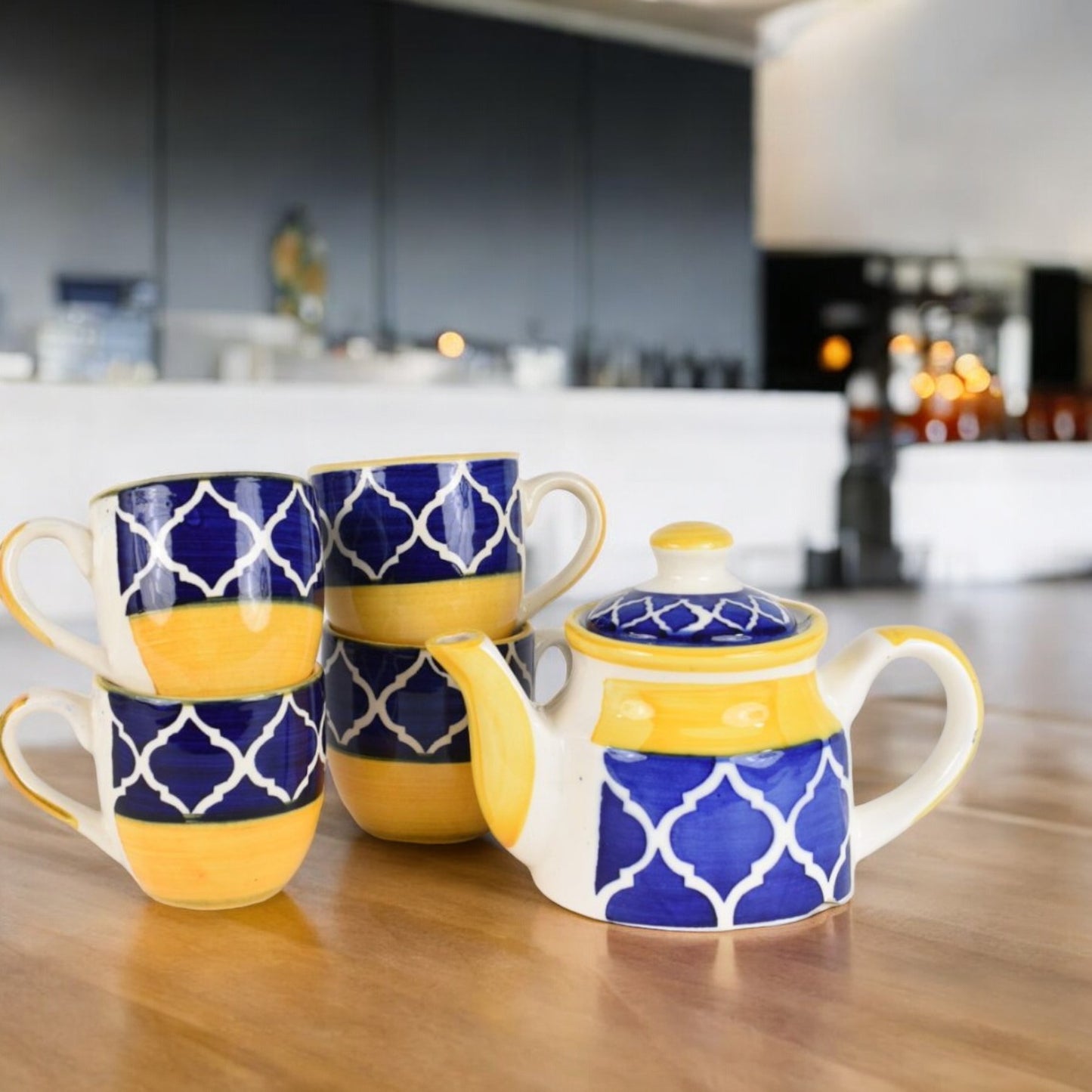 Italian Lemon Tea Pot Set