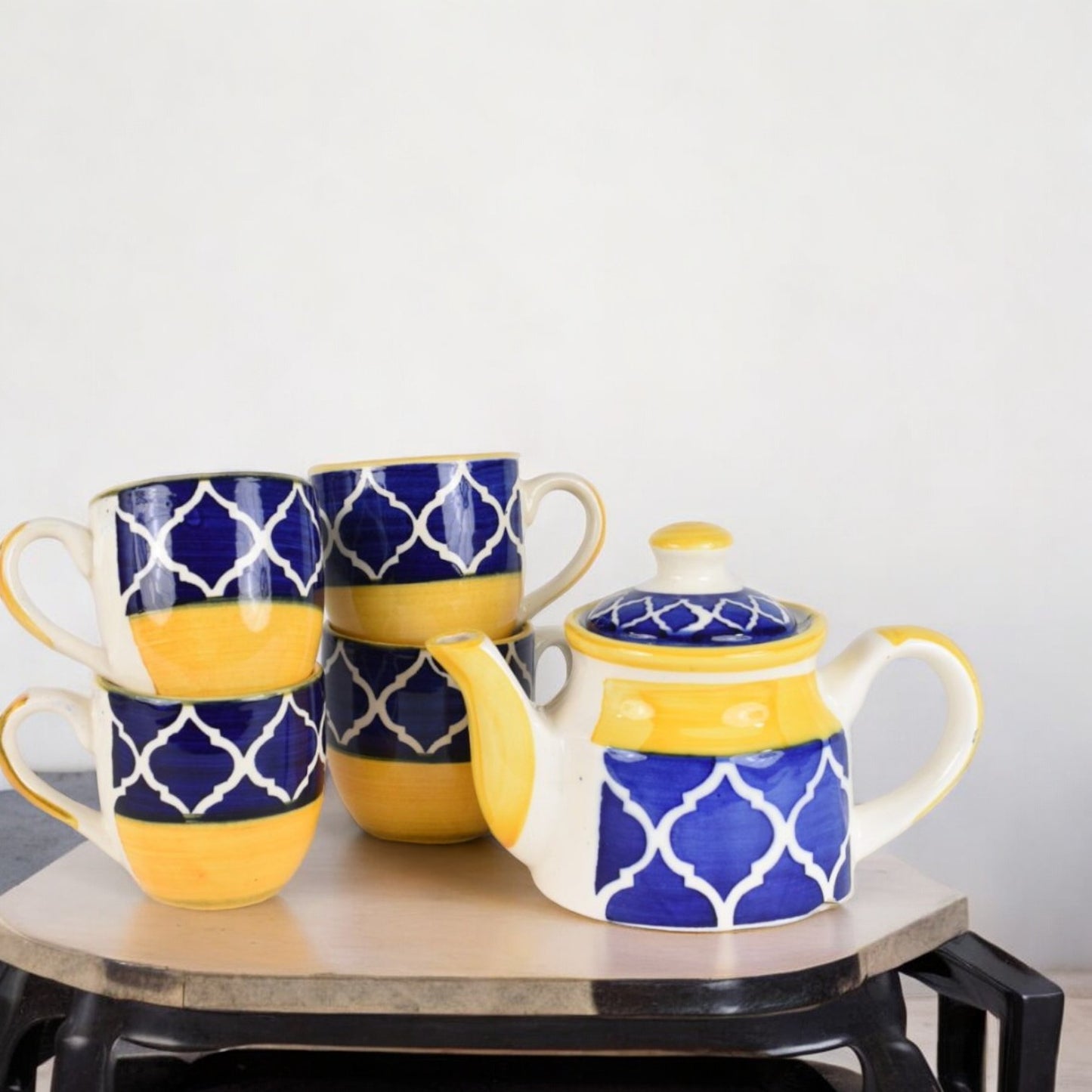 Italian Lemon Tea Pot Set