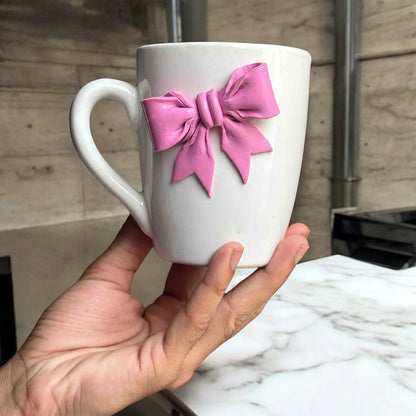 Pookie Pink Bow Coffee Mug