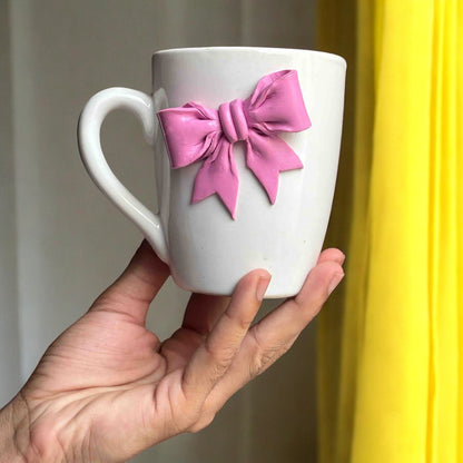 Pookie Pink Bow Coffee Mug