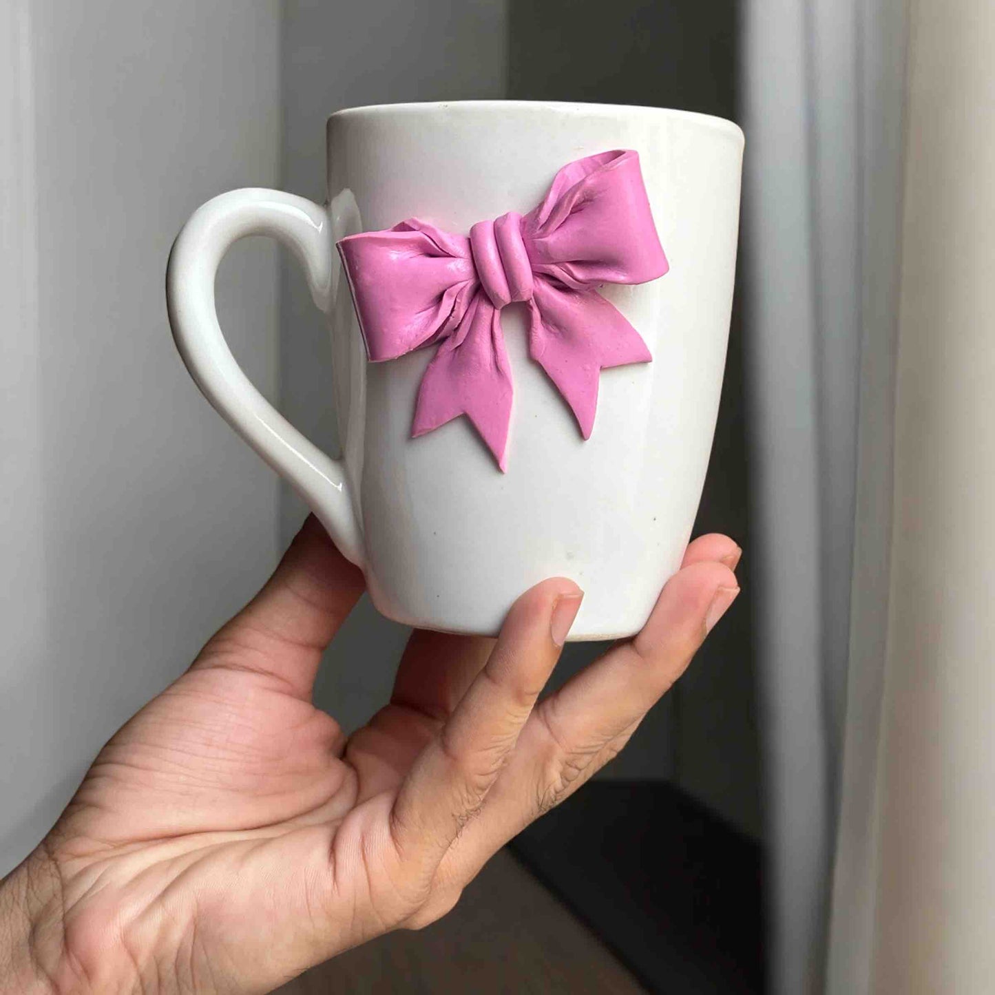 Pookie Pink Bow Coffee Mug