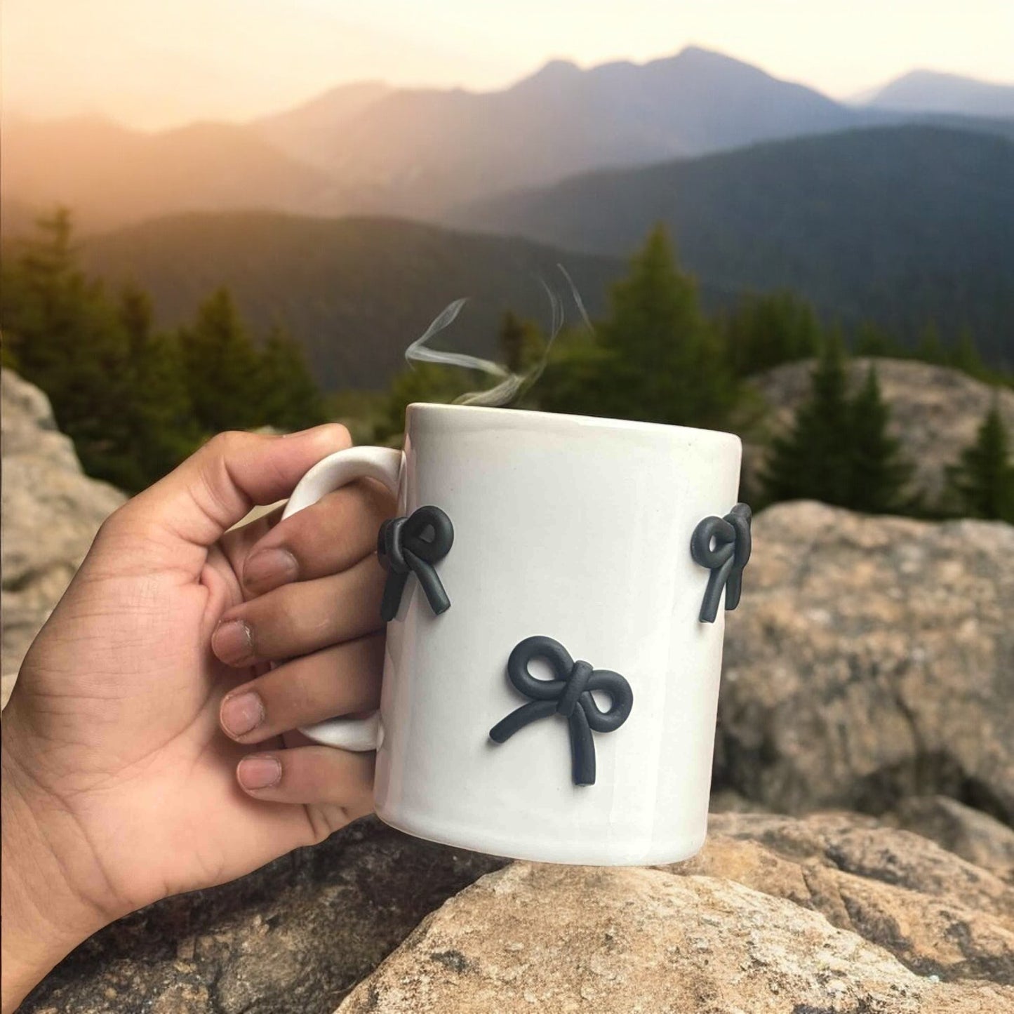 Mini-Bow Coffee Mug - Dark Edition