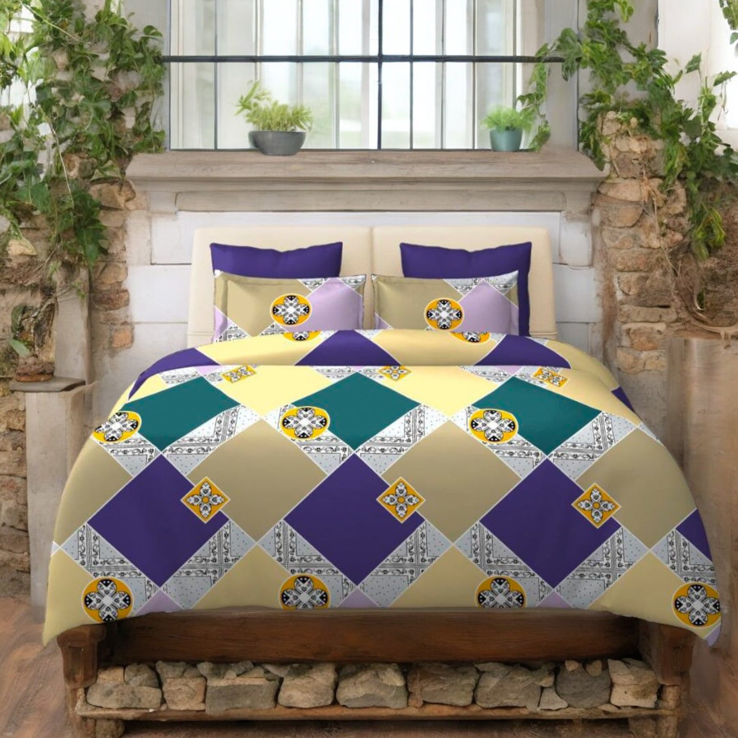 Celestial Waves Bedsheet Set