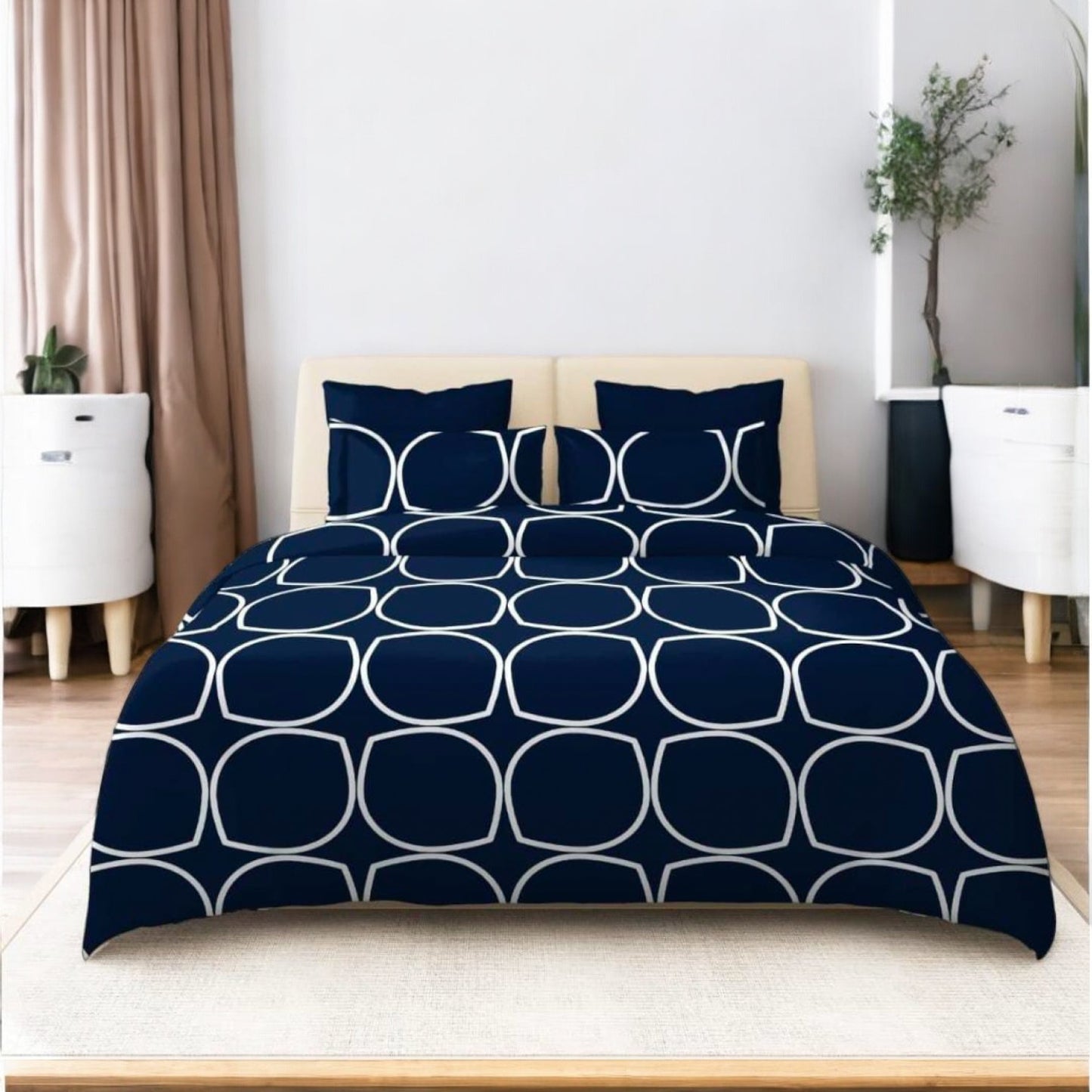 Midnight Symphony Bedsheet Set