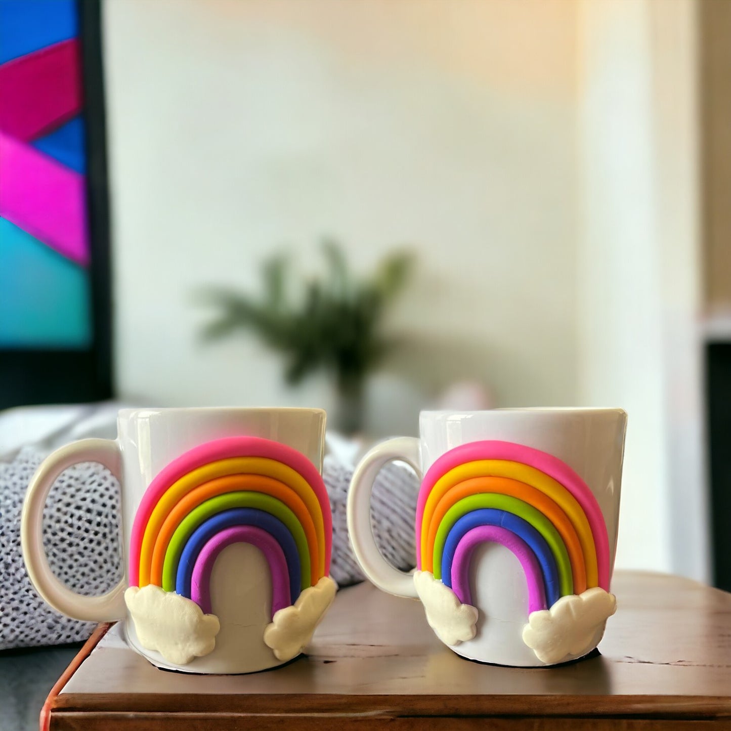 Rainbow Ceramic Mug