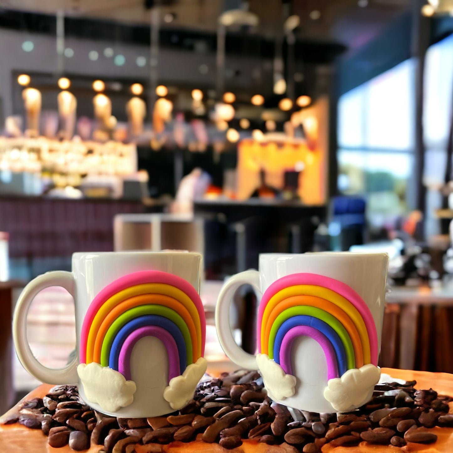 Rainbow Ceramic Mug