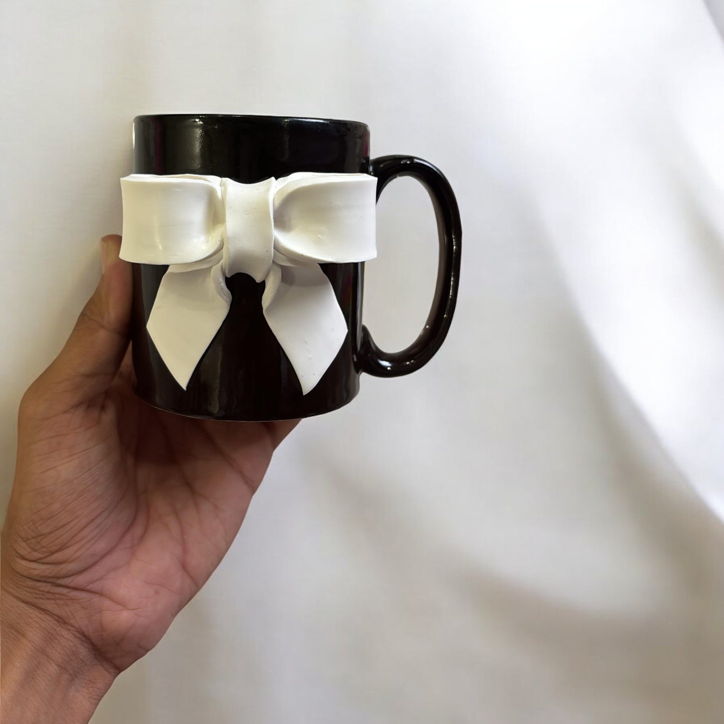 Tuxedo Bow Coffee Mug - Dark Edition